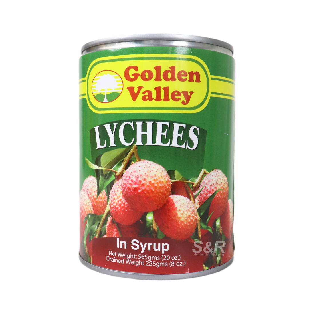 Golden Valley Lychees in Syrup 565g